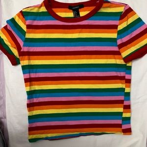 Forever 21 Rainbow Tee